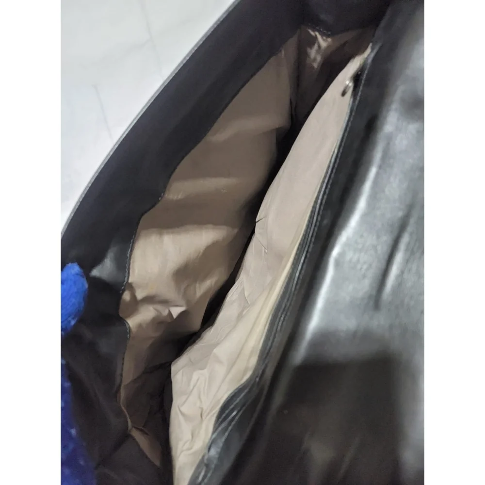 Authentic Bottega Veneta Envelope Briefcase Intrecciato Nappa BLACK